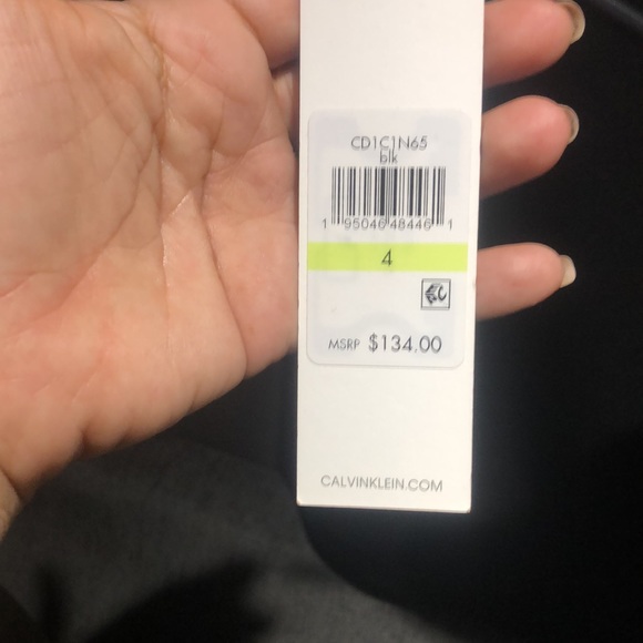 Calvin Klein little blk dress - Picture 4 of 6